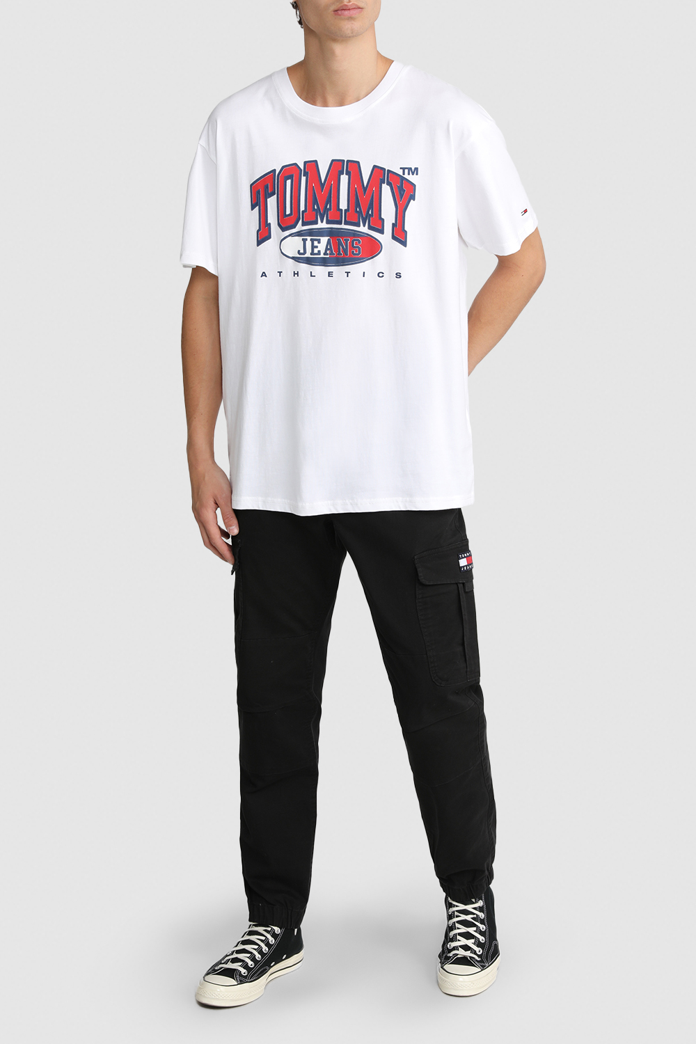 מכנסי קרגו מכותנה אורגנית